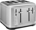 KitchenAid 4 Slice Toaster KMT4109SX - Extra-Wide Slots, Even Toasting