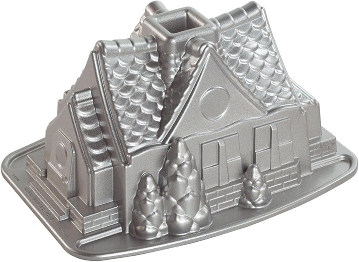 Nordic Ware Gingerbread House Bundt Pan for Festive Baking Fun