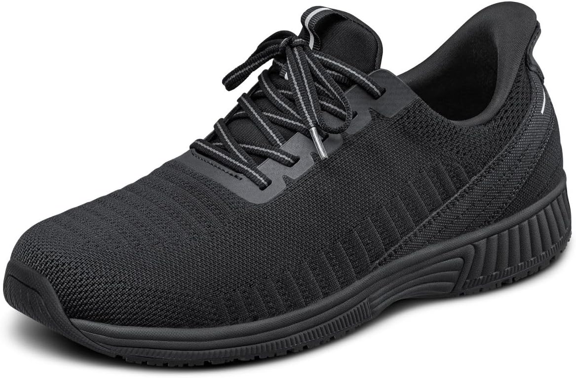 Orthofeet Men's Orthopedic Knit Yari Hands-Free Sneakers Review
