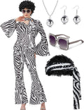 70s Disco Outfits for Women 70s Costume Set - Complete Party Kit