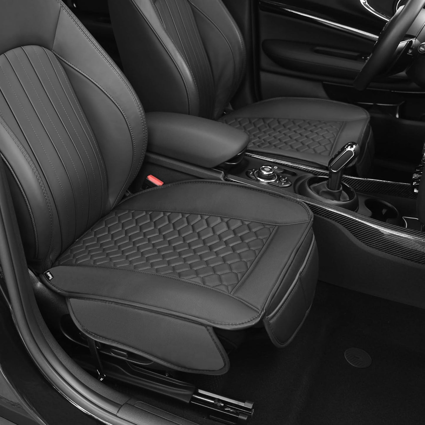 Elantrip Luxury Leather Car Seat Covers - Anti-Slip & Waterproof