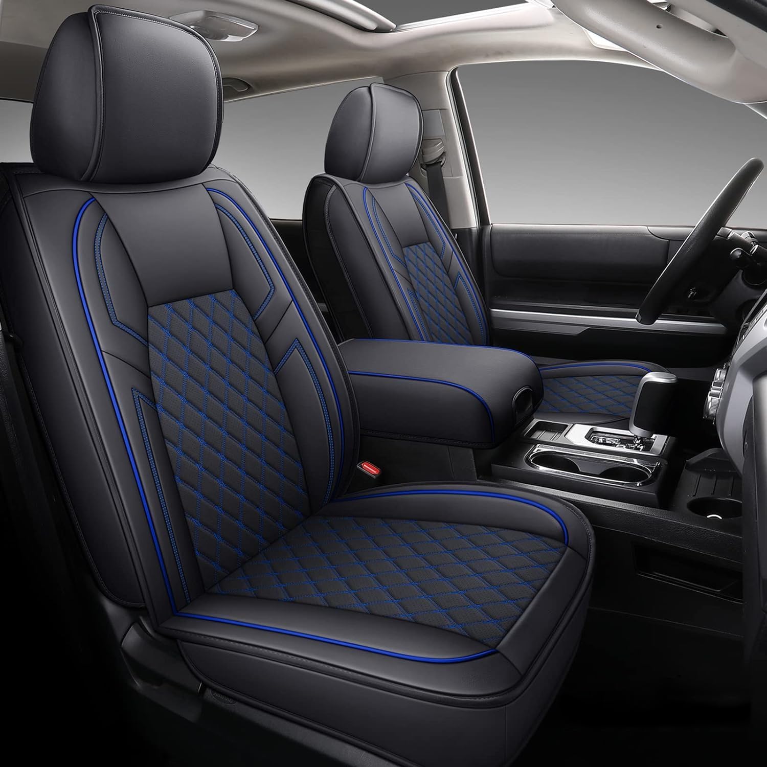 Coverado Full Set Seat Covers for Toyota Tundra - Custom Fit