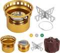 HUANSHA 2-In-1 Mini Alcohol Stove: Portable Efficiency
