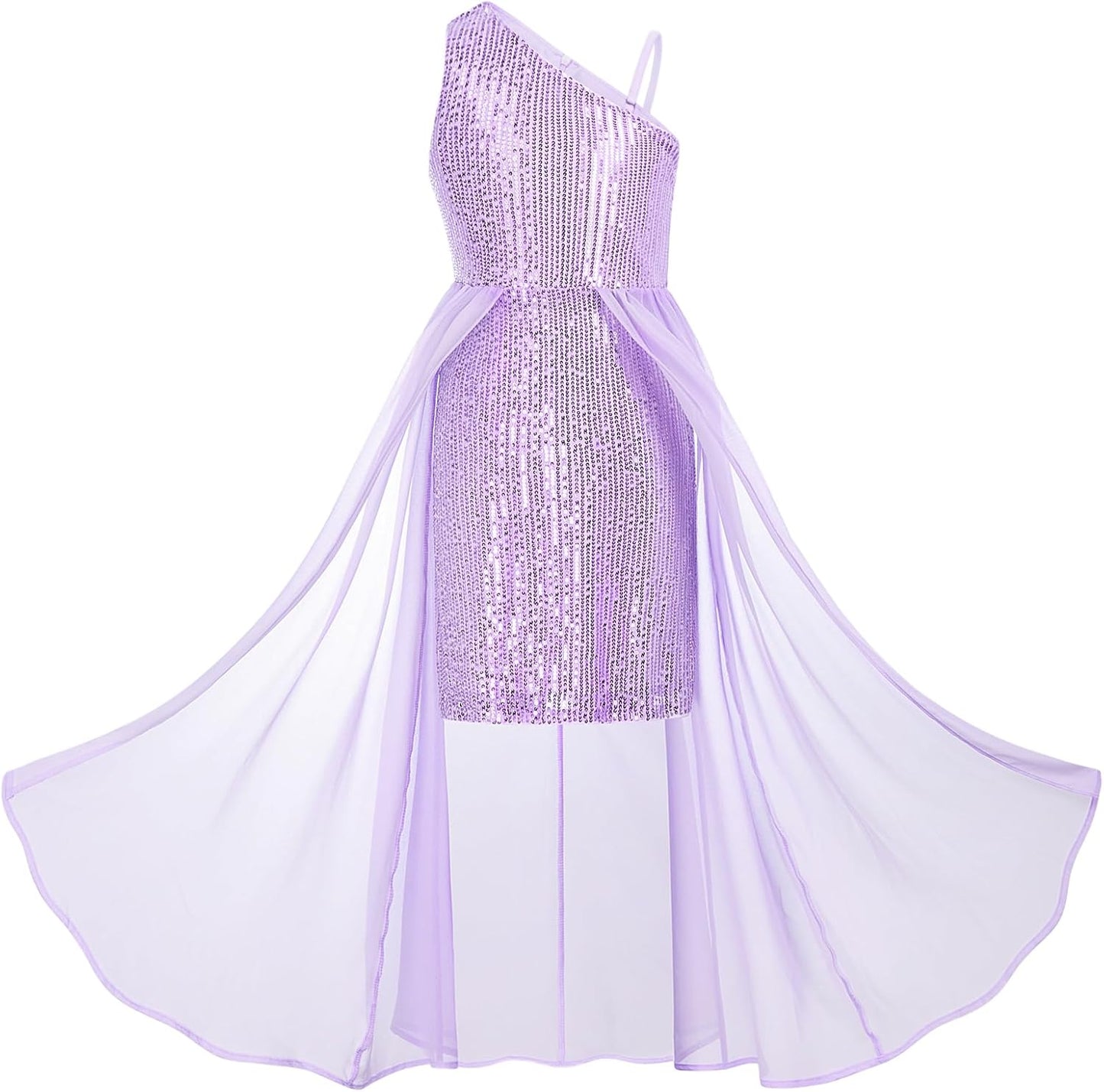 GRACE KARIN Girls Sequin Formal Dress for Special Occasions