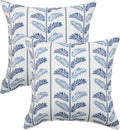 Outdoor Pillows Pack of 2 18x18 Waterproof Decorative Throw Pillows
