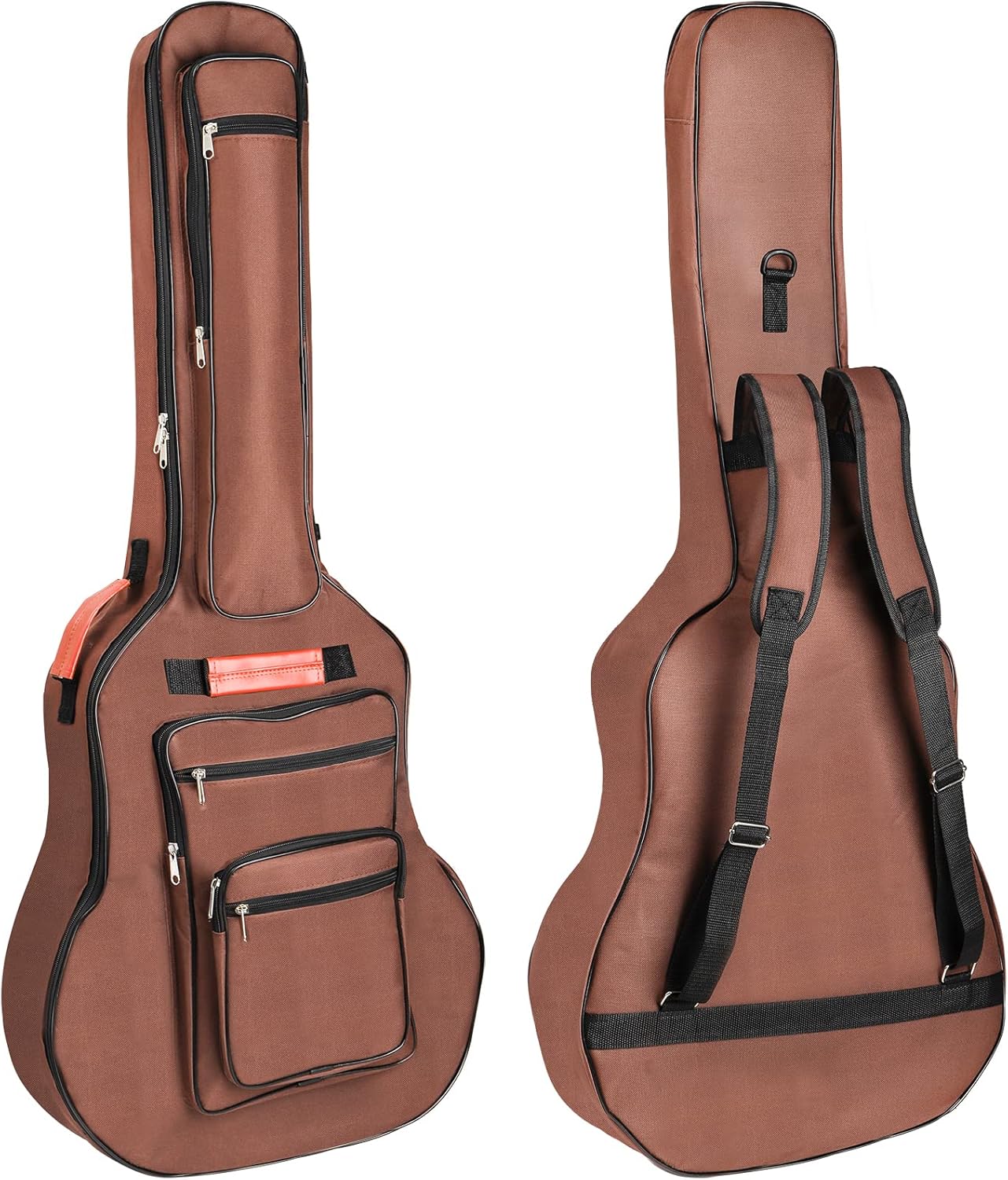 Bekith Waterproof Guitar Bag | 6 Pockets, Dual Strap, 40-42 Inches
