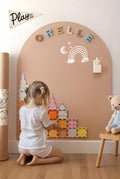 Magnetic Wall Decal Arch - Peel and Stick Magnetic Chalkboard 31 x 39