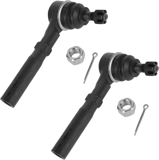 TRQ Front Outer Tie Rod Set for 1995-2005 Chevrolet Cavalier