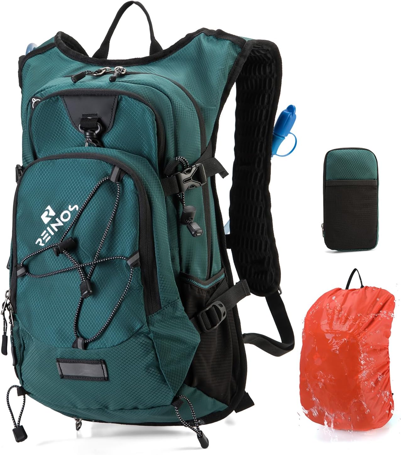 REINOS Hydration Backpack 2L Water Bladder, Lightweight Daypack for Biking