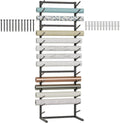 Wall Mount Blueprint Storage Rack 15-Tier - Heavy Duty Organizer