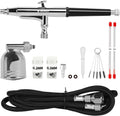 Professional Dual Action Airbrush Kit with 7ml Metal Cup - Precise