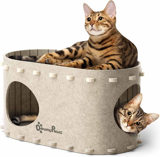 Large Cat Cave Bed for Purr-fect Hideaways