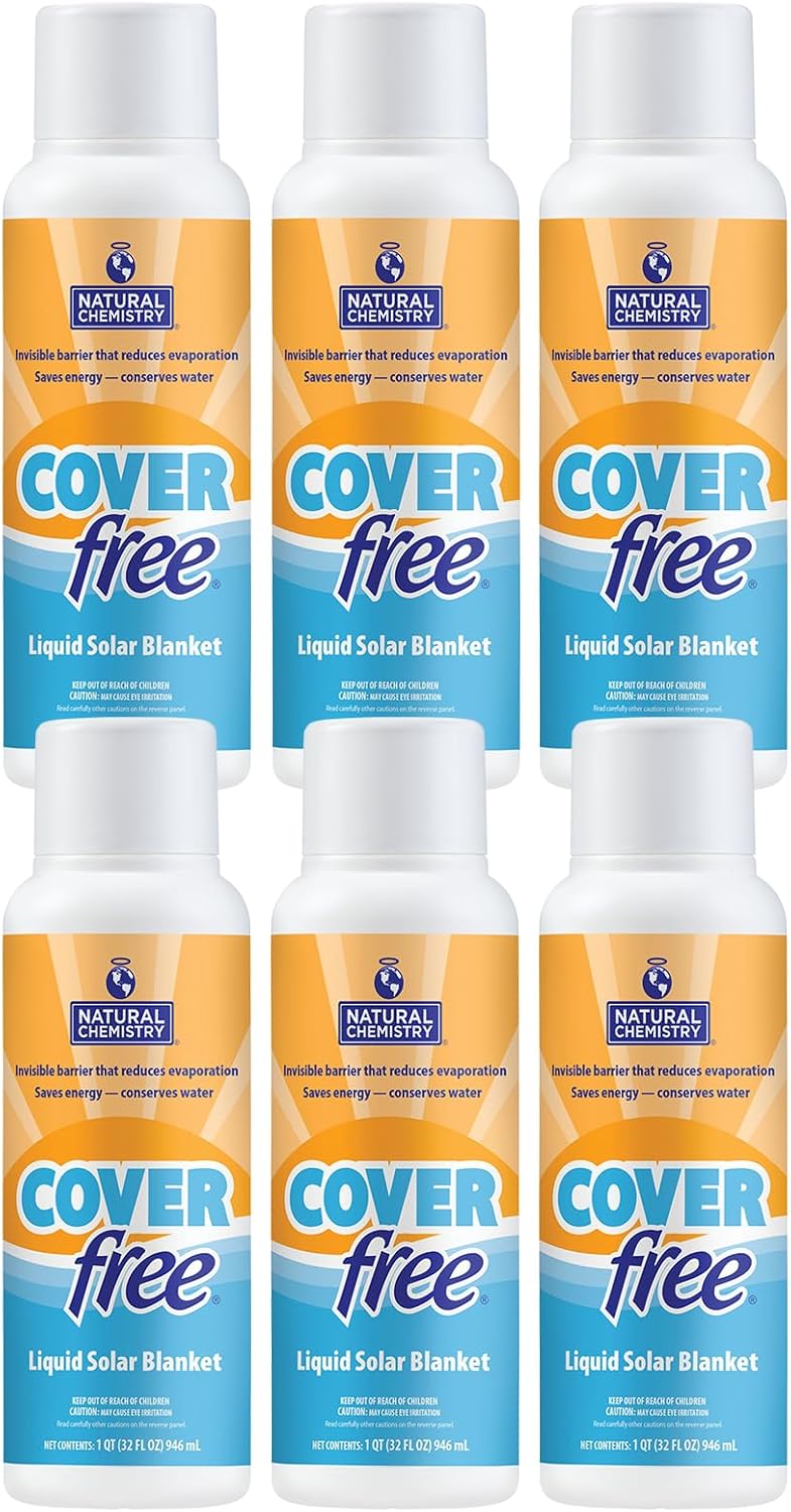Natural Chemistry Cover Free 6 Pack Liquid Pool Cover Accessory