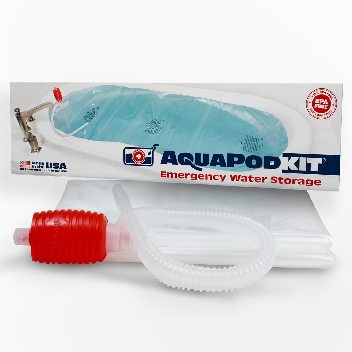 Emergency Bathtub Water Storage Bladder for Preparedness