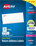 Avery Return Address Labels 6,000 - Reliable Laser-Ready Labels