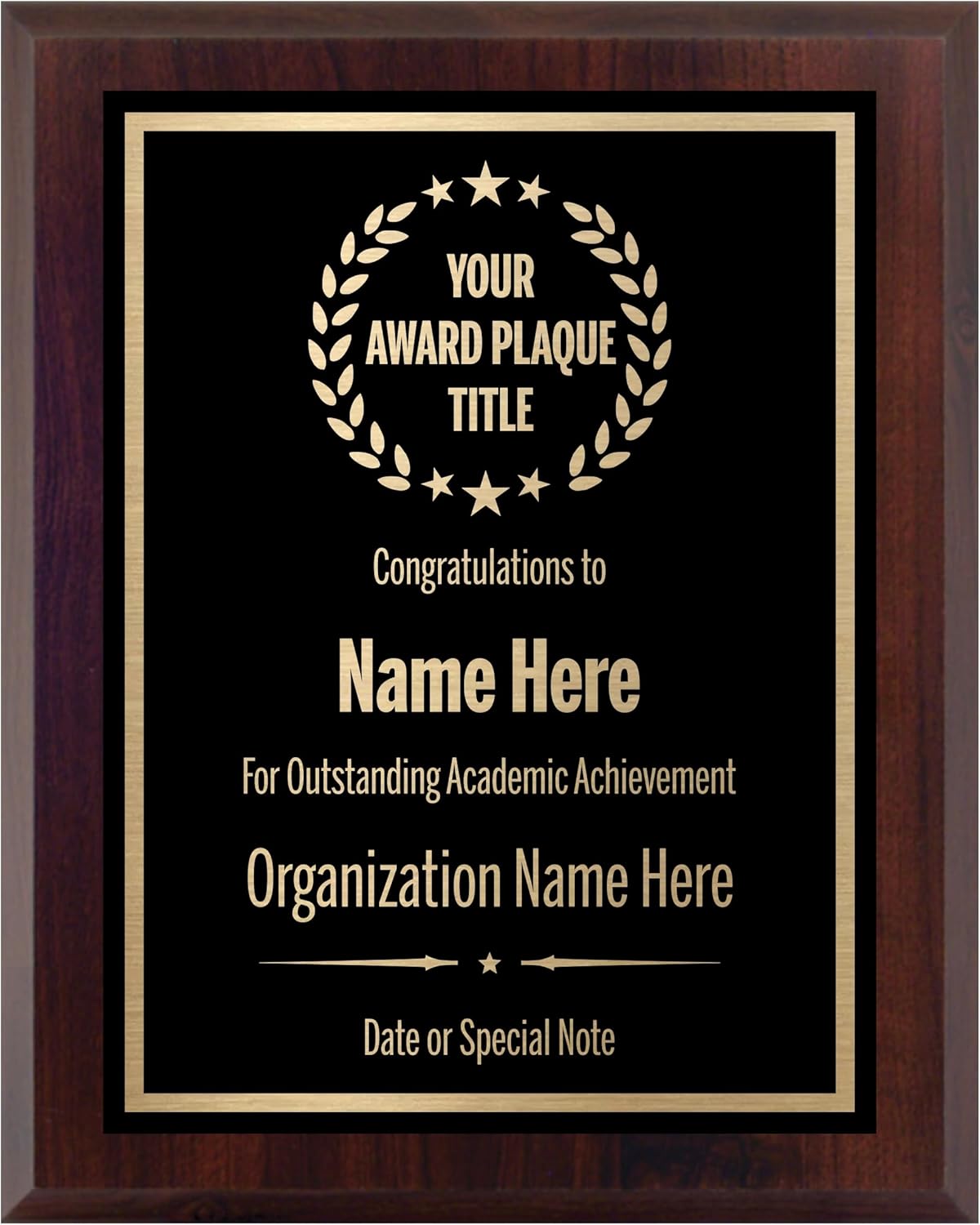 Personalized Award Plaques for Employee Recognition and More