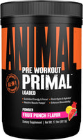 Animal Primal Muscle Hydration + Preworkout Powder - Fruit Punch Boost