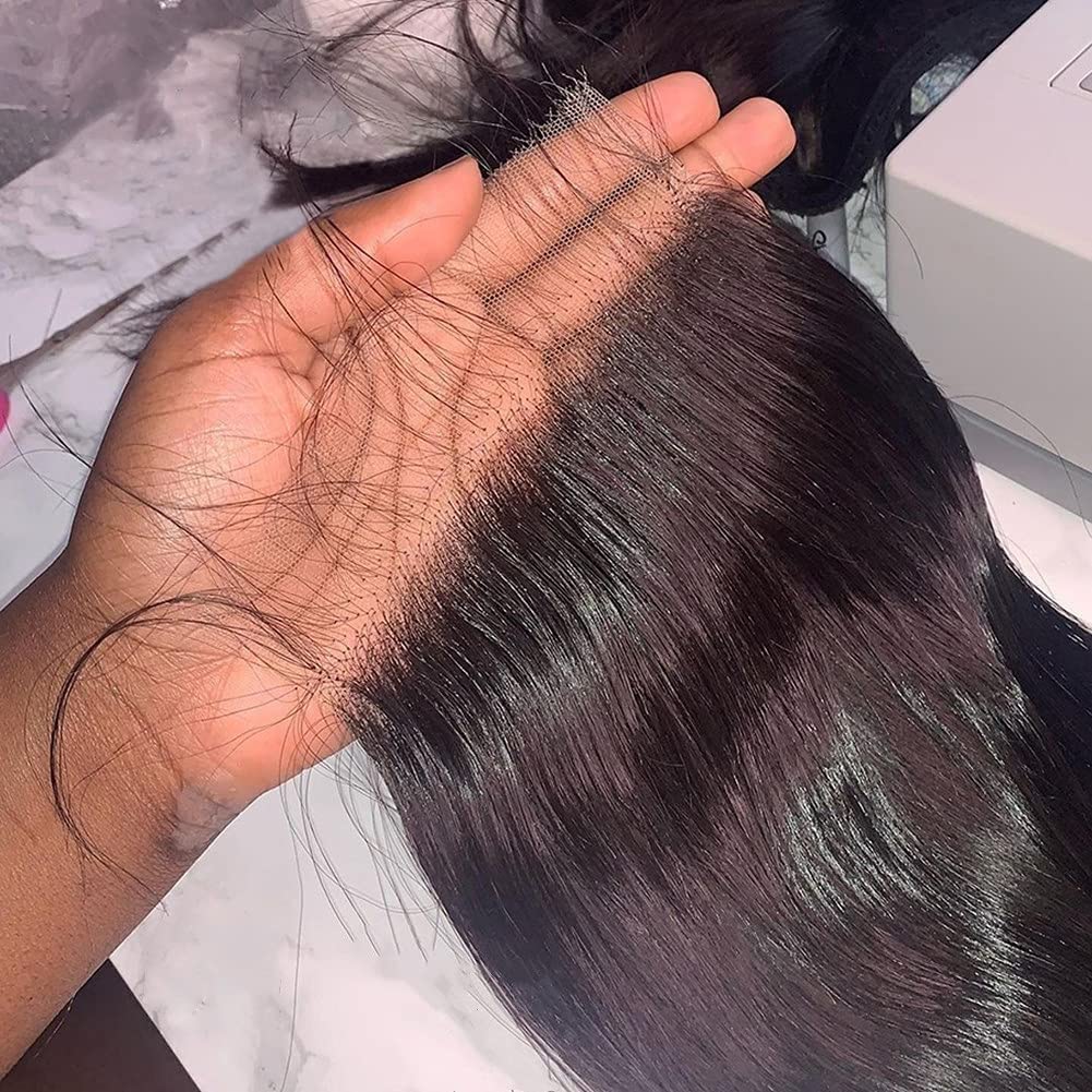 BEEOS 6x6 Skinlike Real HD Lace Closure for Body Wave Hair
