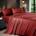Shilucheng Queen Sheet Set Cooling Bamboo Blend - Soft, Deep Pocket