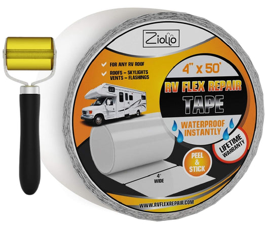 Ziollo RV Flex Repair Tape for Waterproofing and Sealing Needs