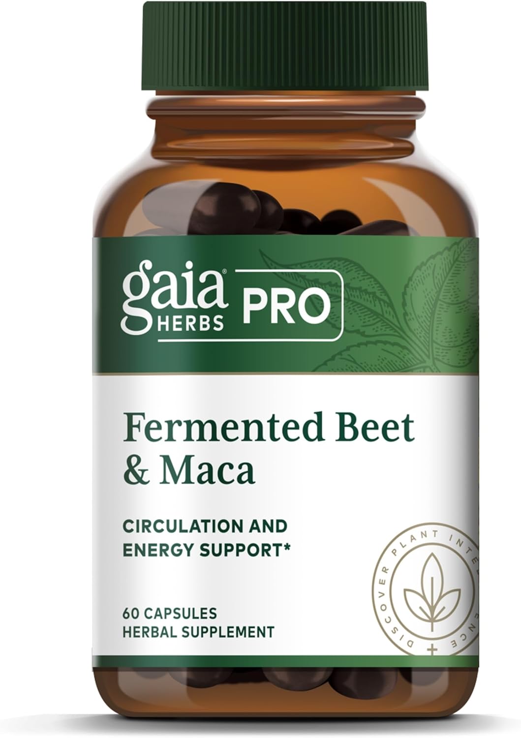 GAIA HERBS PRO Fermented Beet & Maca for Energy & Circulation