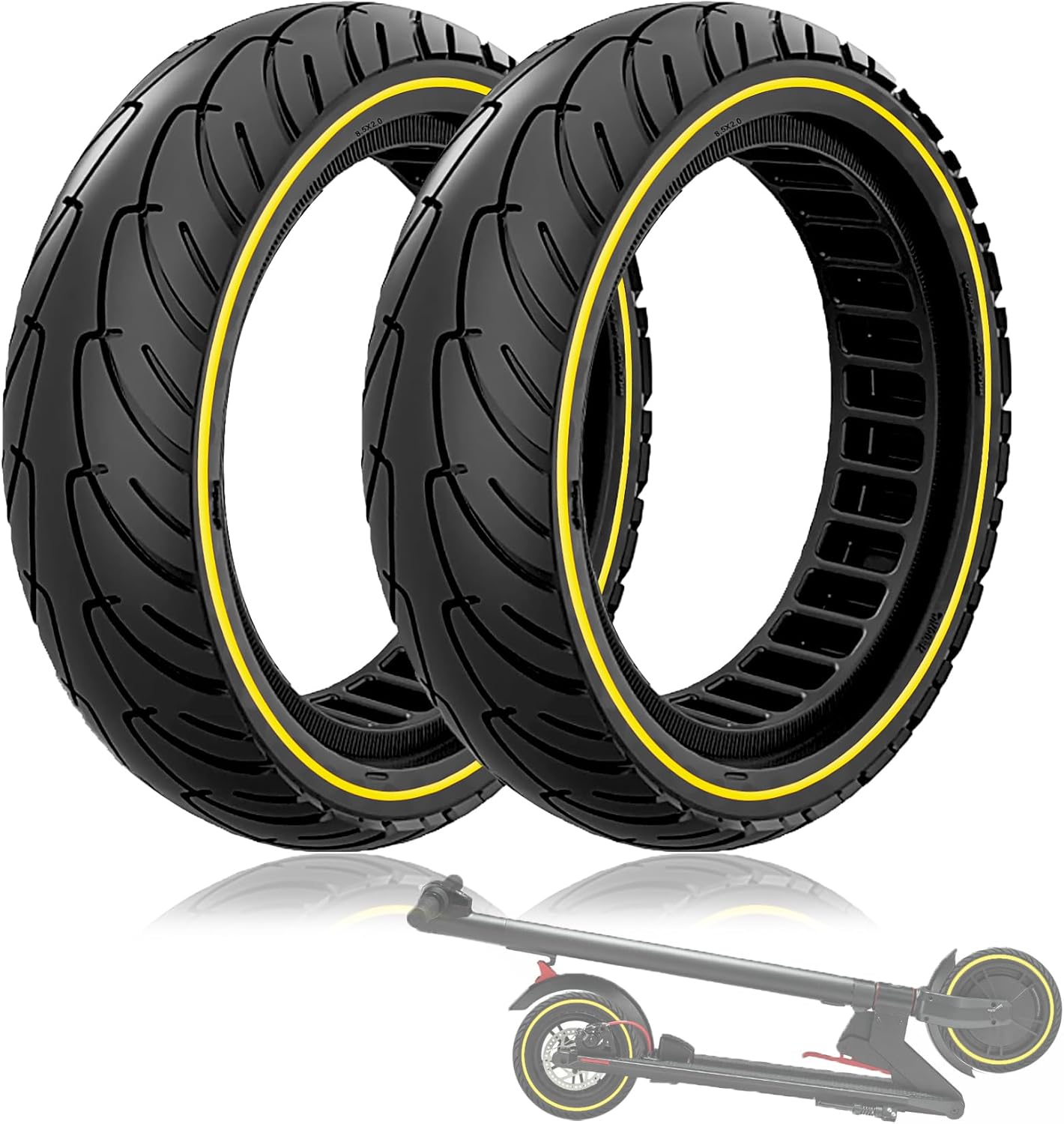 8.5x2 Scooter Tire for Electric Scooters - Durable & Reliable