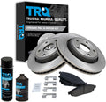 Front Brake Pad & Rotor Kit Compatible with 2005-2010 Jeep - Complete