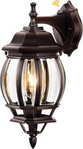 Dusk to Dawn Outdoor Wall Lights Oil Rubbed Bronze - Automated Porch