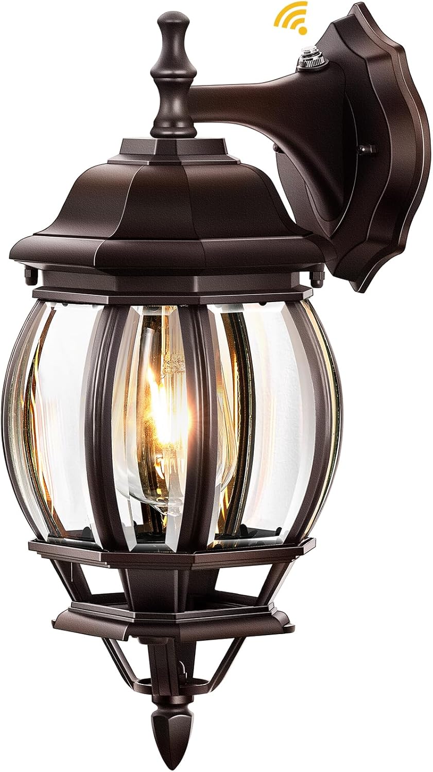 VIANIS Dusk to Dawn Outdoor Wall Lights for Elegant Illumination