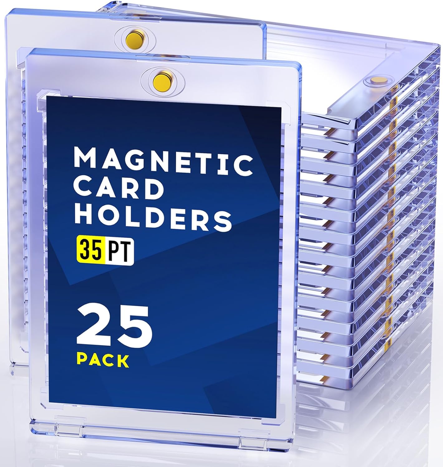 25ct Magnetic Card Holder for Trading Cards - U-V Protection