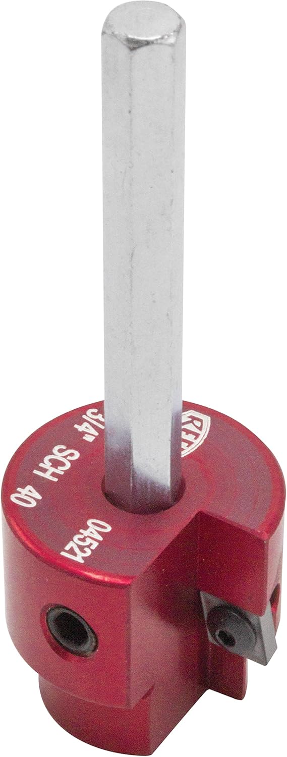 Reed Tool PPR75 Clean Ream Extreme for 3/4in PVC and More