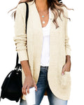 Saodimallsu Womens Loose Open Front Cardigan (Style 2NGS)