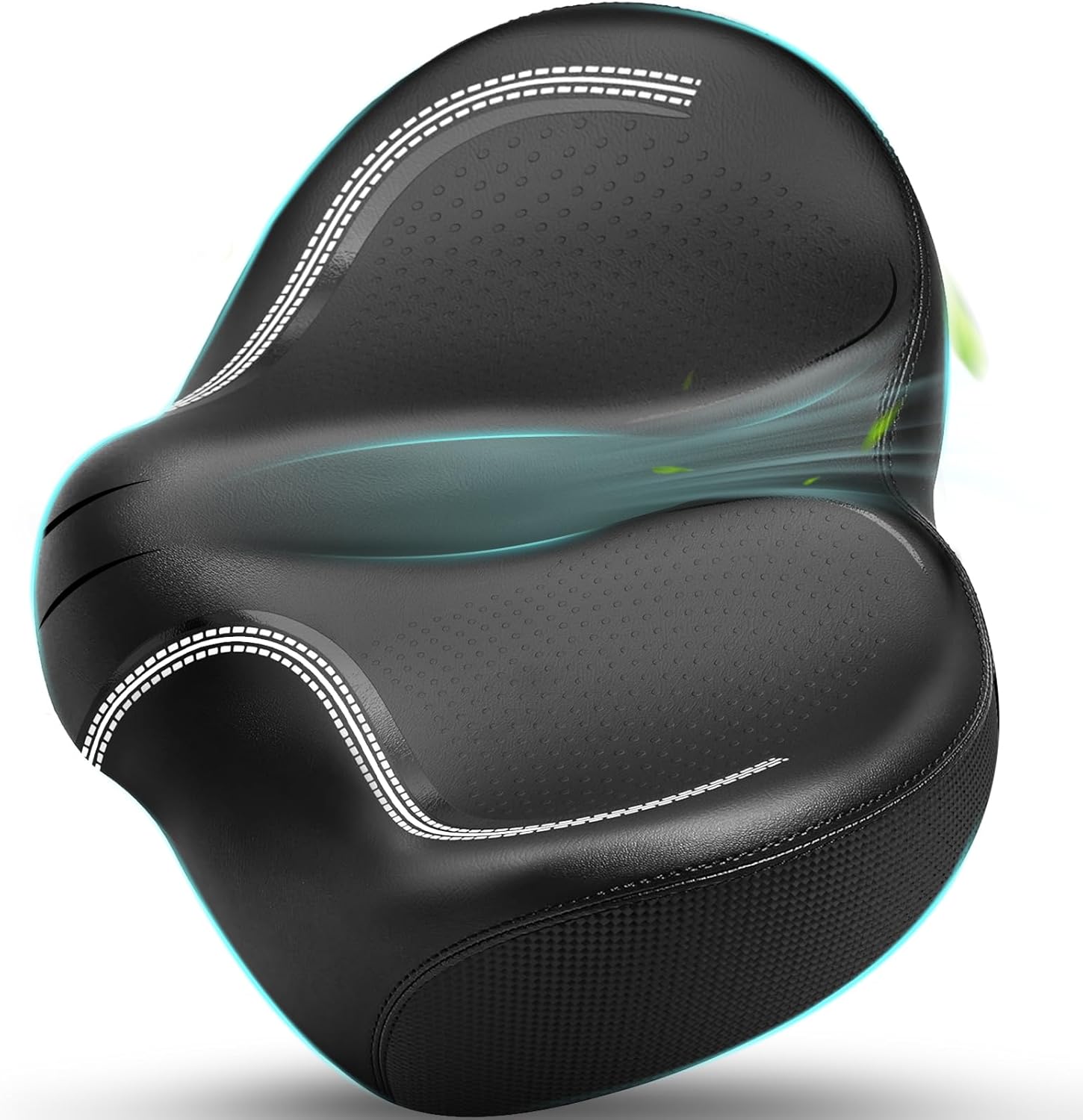 Noseless Oversized Bike Seat for Ultimate Comfort and Support