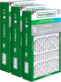 17x26x4 Air Filter MERV 8 Essential Dust & Allergy Defense - 3-Pack