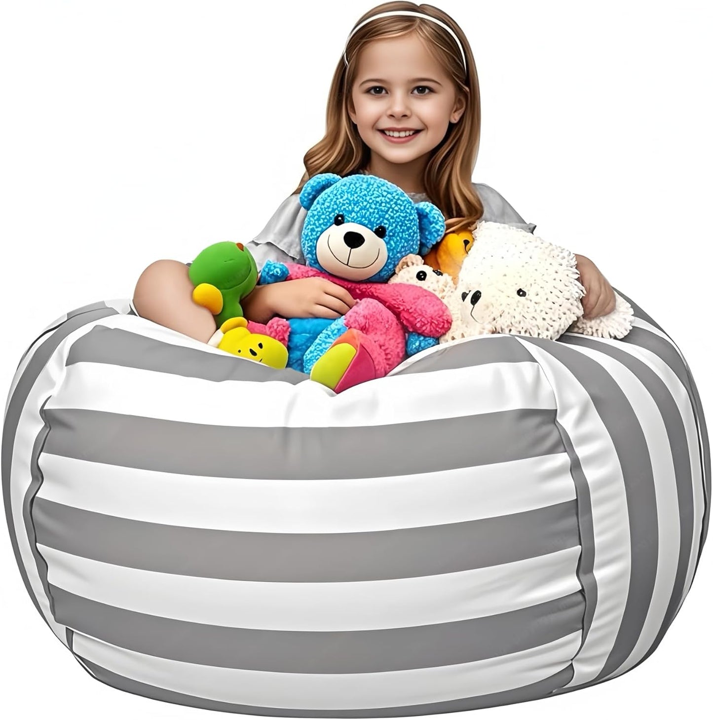 Premium Cotton Canvas Toy Storage 38 Bean Bag