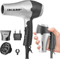 Travel Hair Dryer Blow Dryer with Diffuser - Compact Powerful Travel