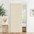 Vatge Closet Curtains for Bedroom Closet Door - Pleated Privacy Panel