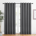 NICETOWN Blackout Curtains 60 x 84 in Gray - Thermal Insulated Panels