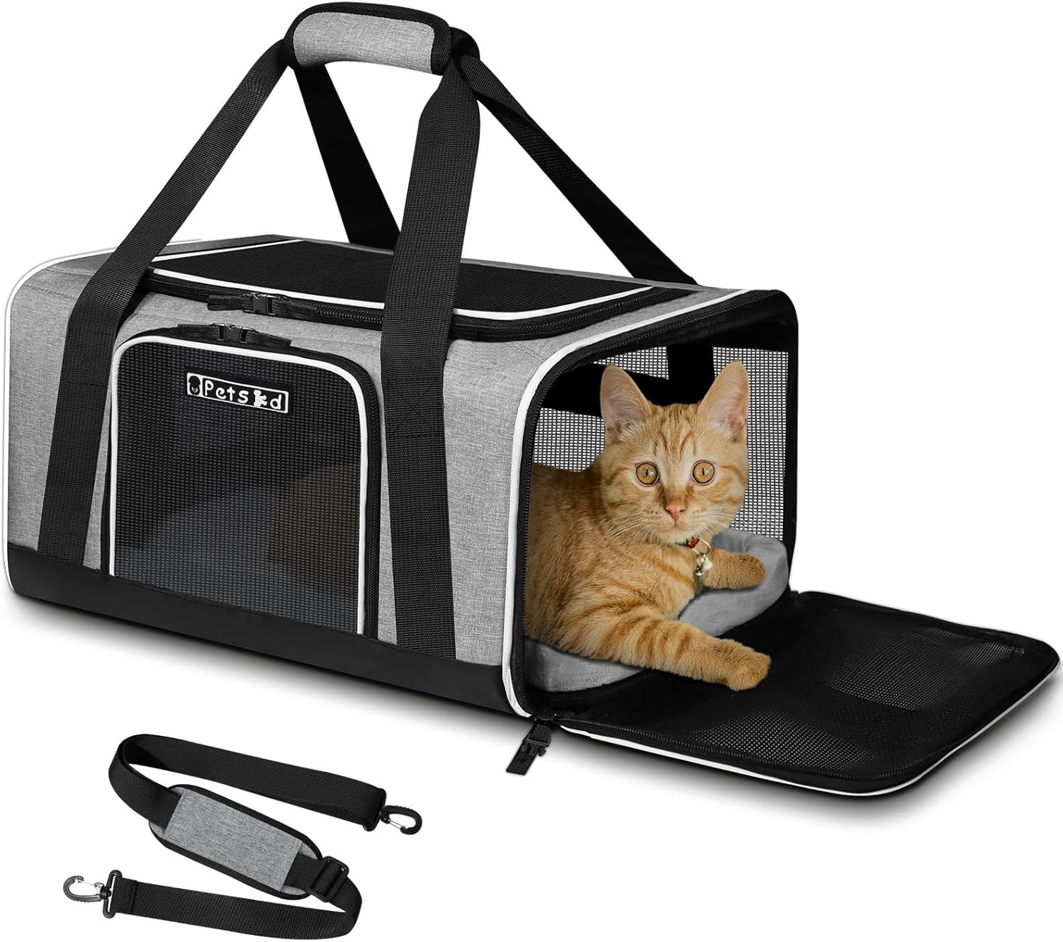 Petskd Pet Carrier for Small Pets - Airline Approved Travel Bag