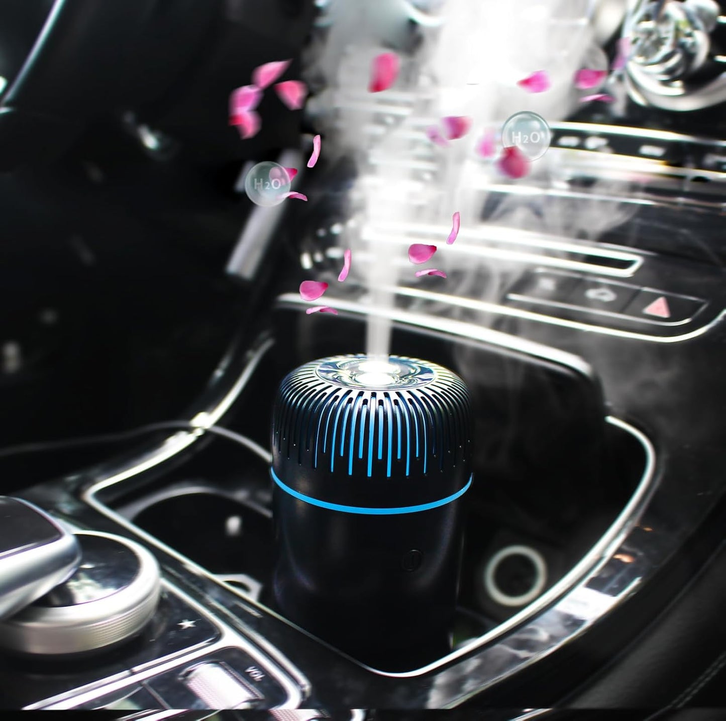 Portable 100ml Car Humidifier & Air Freshener