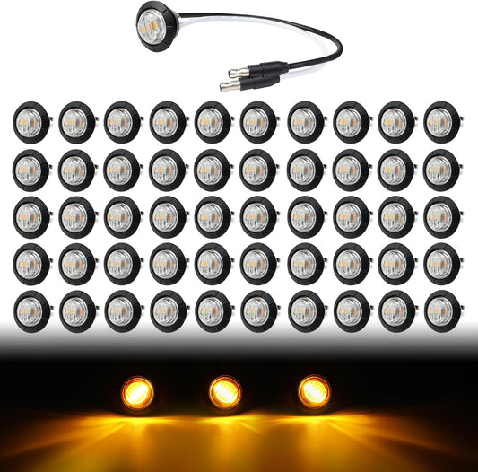 TMH 3/4 Inch LED Marker Light for RV, Boat, and Truck Safety