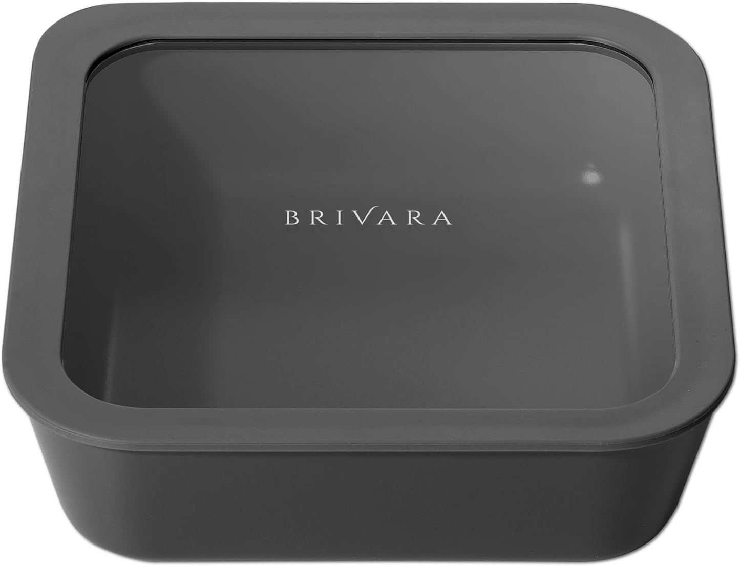 Ceramic Coated Glass Food Storage Container for Meal Prep