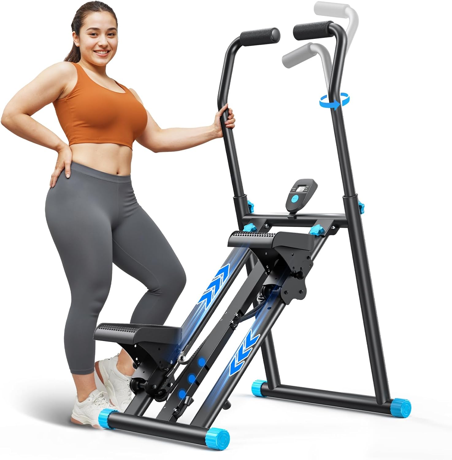 MERACH Stair Stepper Pro with 3-Level Resistance for Home Gym
