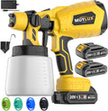 Cordless Paint Sprayer with Battery for All House Painting Needs