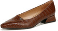 Naturalizer Womens Georgia Pointed Toe Low Block Heel Pump - Comfort