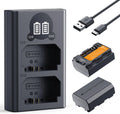 K&F Concept 2600mAh NP-FZ100 Battery and Charger Set - Long Run Time