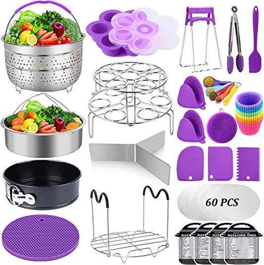 100 PCS Pressure Cooker Accessories Set for Instant Pot Cooking