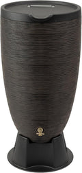 50-Gallon Newport Rain Barrel with Stand and Removable Lid - Bronze