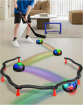 Hockey Stick Handling Trainer Adjustable Set with Hover Soccer Ball