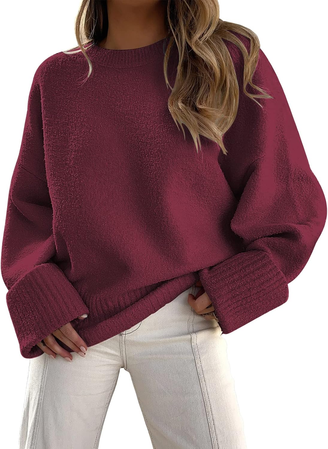 LILLUSORY Women's Oversized Sweaters for Cozy Fall Fashion